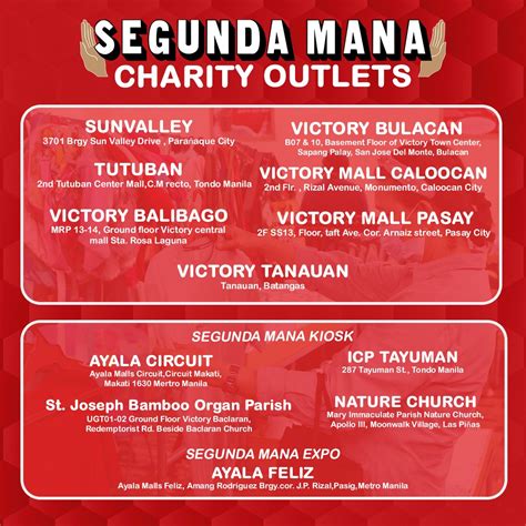 segunda mana drop off|Donate Second.